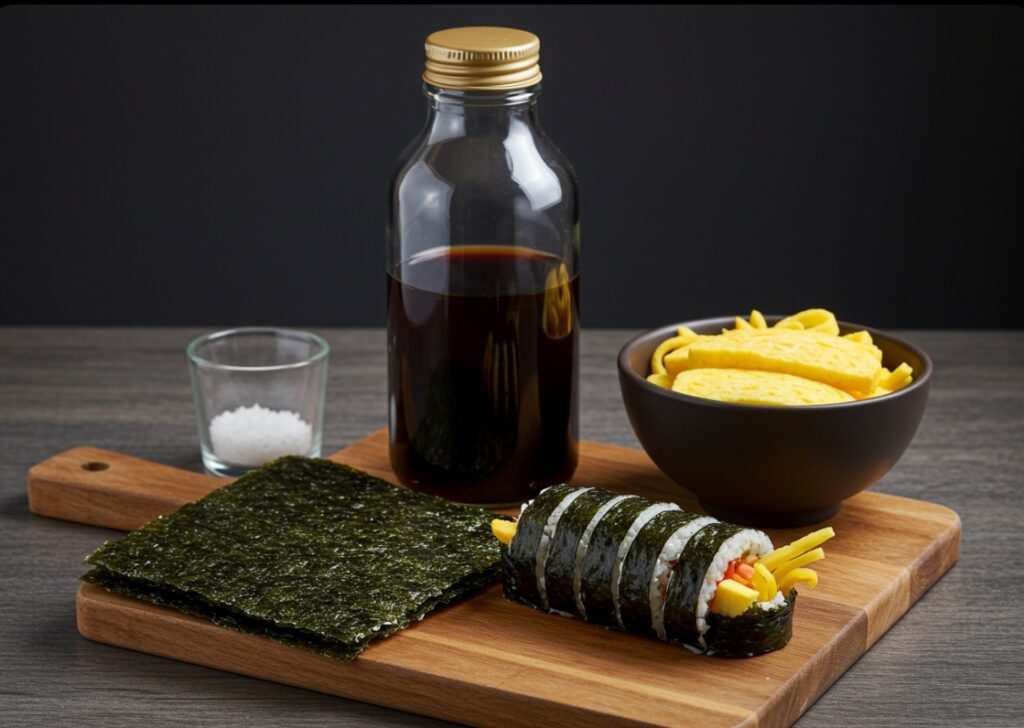 재료 3가지 김밥 준비물